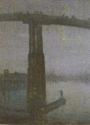 James Abbott McNeil Whistler Nocturne in Blue and Gold Germany oil painting artist